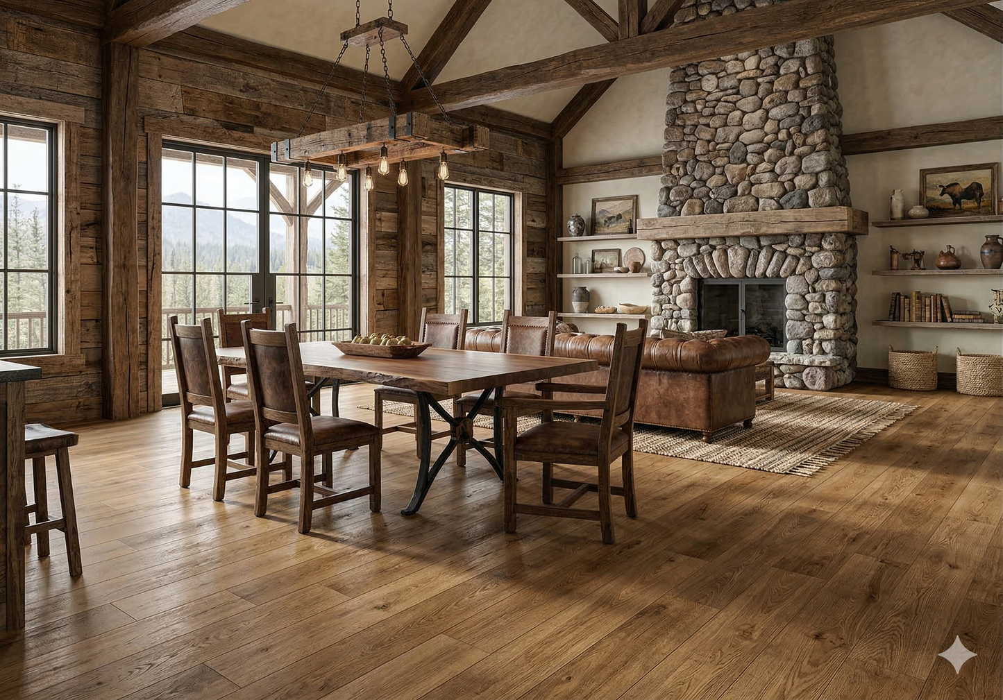 Riche Flooring Ultra-Thick 10mm SPC Vinyl – Amber Grain (20mil Wear Layer)