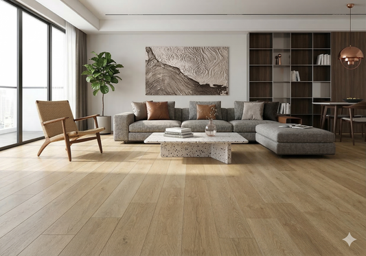 Riche Flooring Ultra-Thick 10mm SPC Vinyl – Oat Meadow (20mil Wear Layer)