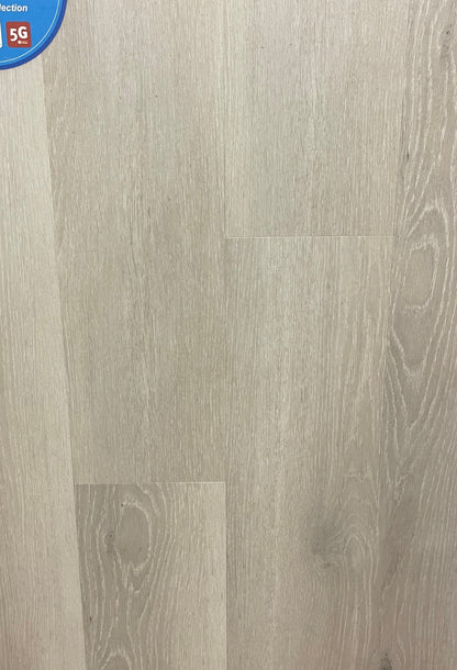 Riche Flooring Ultra-Thick 10mm SPC Vinyl – Silver Whisper (5.9" Narrow Plank) – Main View