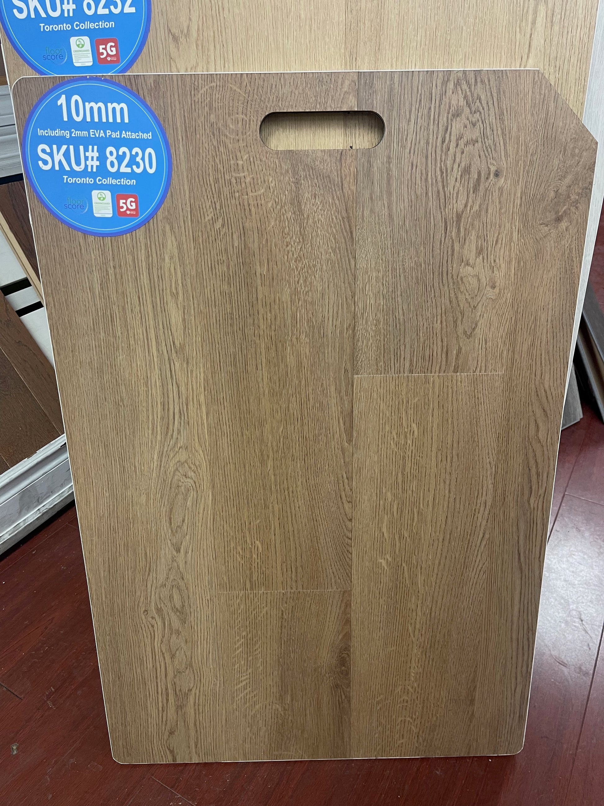 Riche Flooring Ultra-Thick 10mm SPC Vinyl – Cognac Reserve (5.9" Narrow Plank) – Detail View