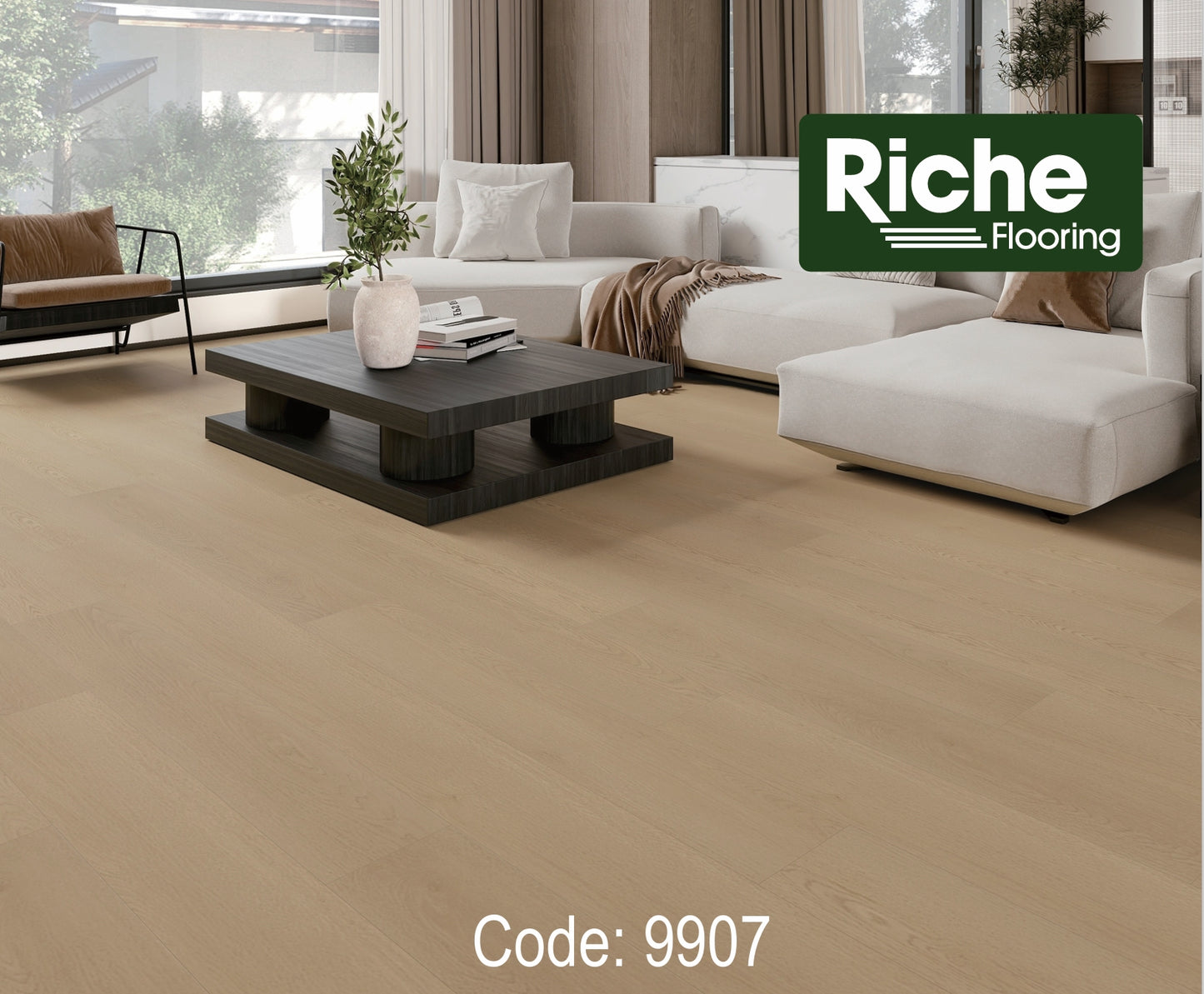 Desert Sand – Riche Flooring Toronto Collection 12mm EIR Laminate – Main View