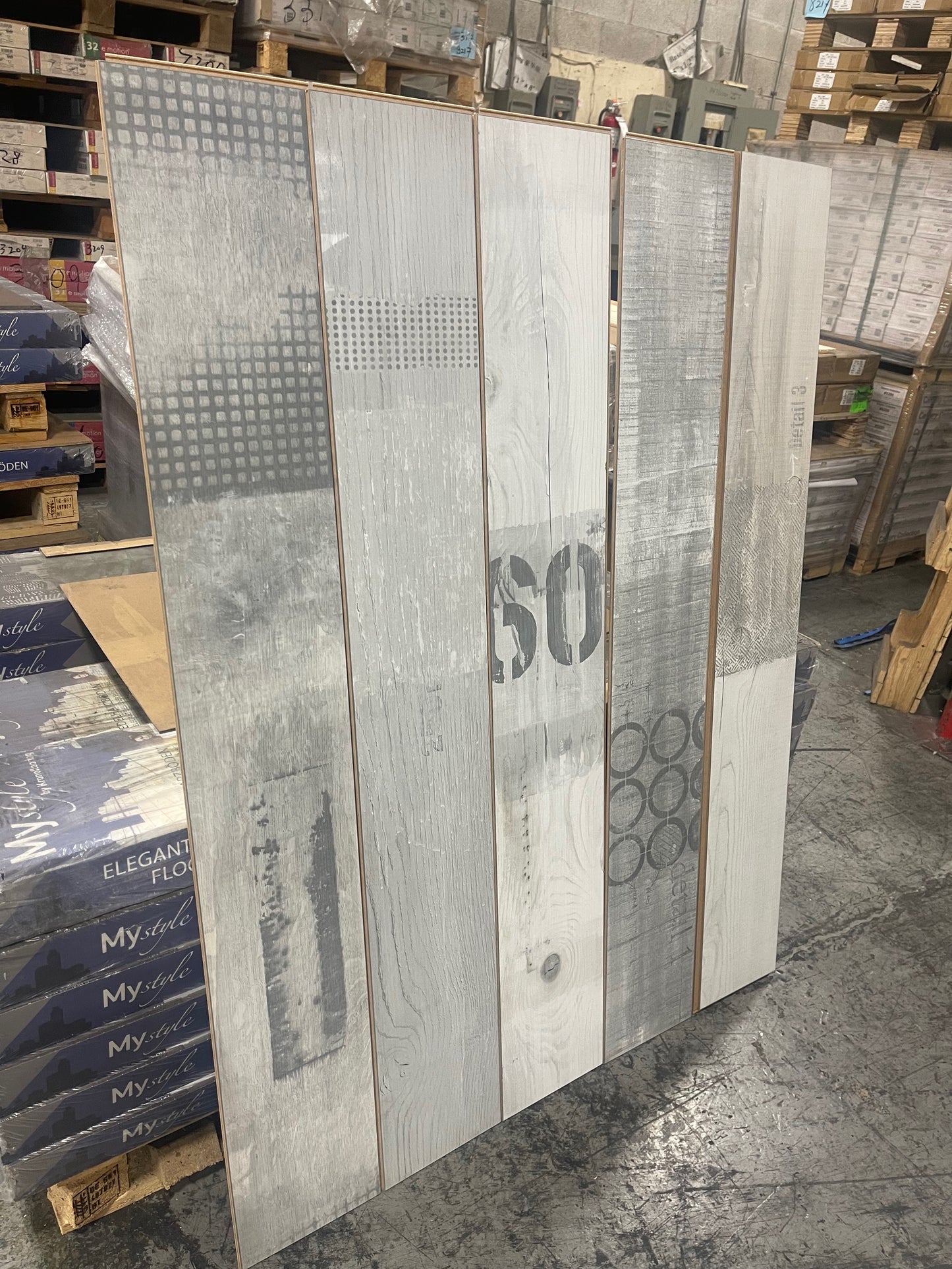 Swiss Krono 14mm Native Urban Pine Laminate Flooring - AC6 Ultimate Grade - Made in Germany (K225) – Texture View