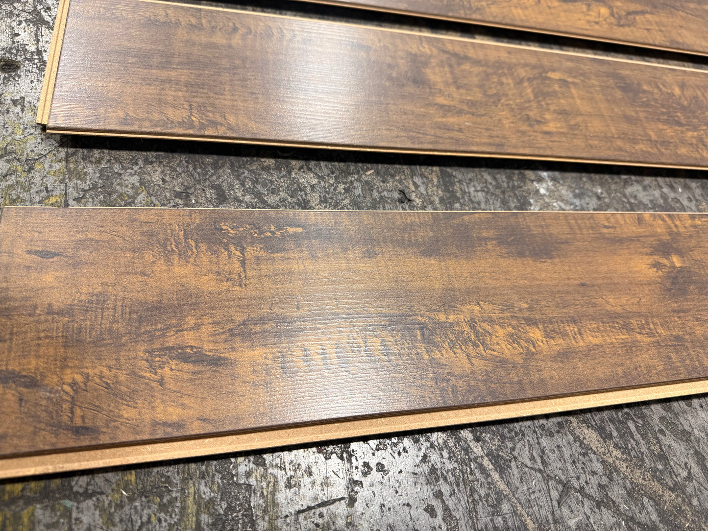 Krono Original 12mm Brook Walnut Laminate Flooring - AC3 Residential Grade - Made in Germany (K8217) – Close-Up
