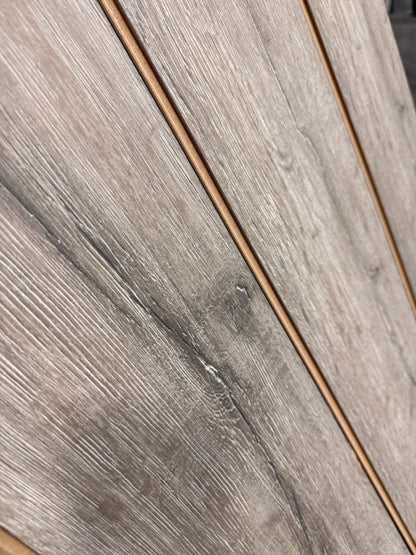 Swiss Krono 10mm Grey Oak Laminate Flooring - AC5 Commercial Grade - Made in Germany (MV 803) – Detail View