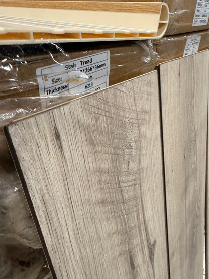 Swiss Krono 10mm Beige Laminate Flooring - AC5 Commercial Grade - Made in Germany (M1002) – Room Scene