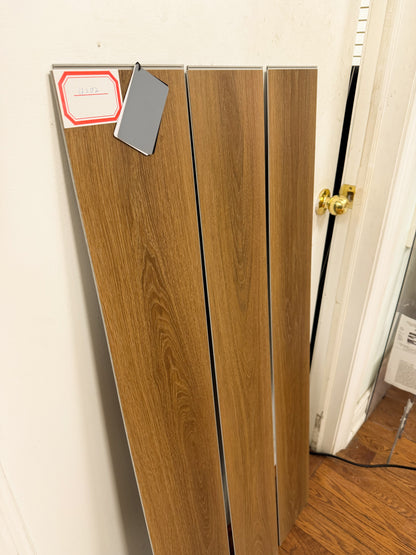 Riche Warm Mocha Oak SPC LVP Vinyl Plank Flooring | 6mm Waterproof with IXPE Pad | 7.09" Wide – Side View