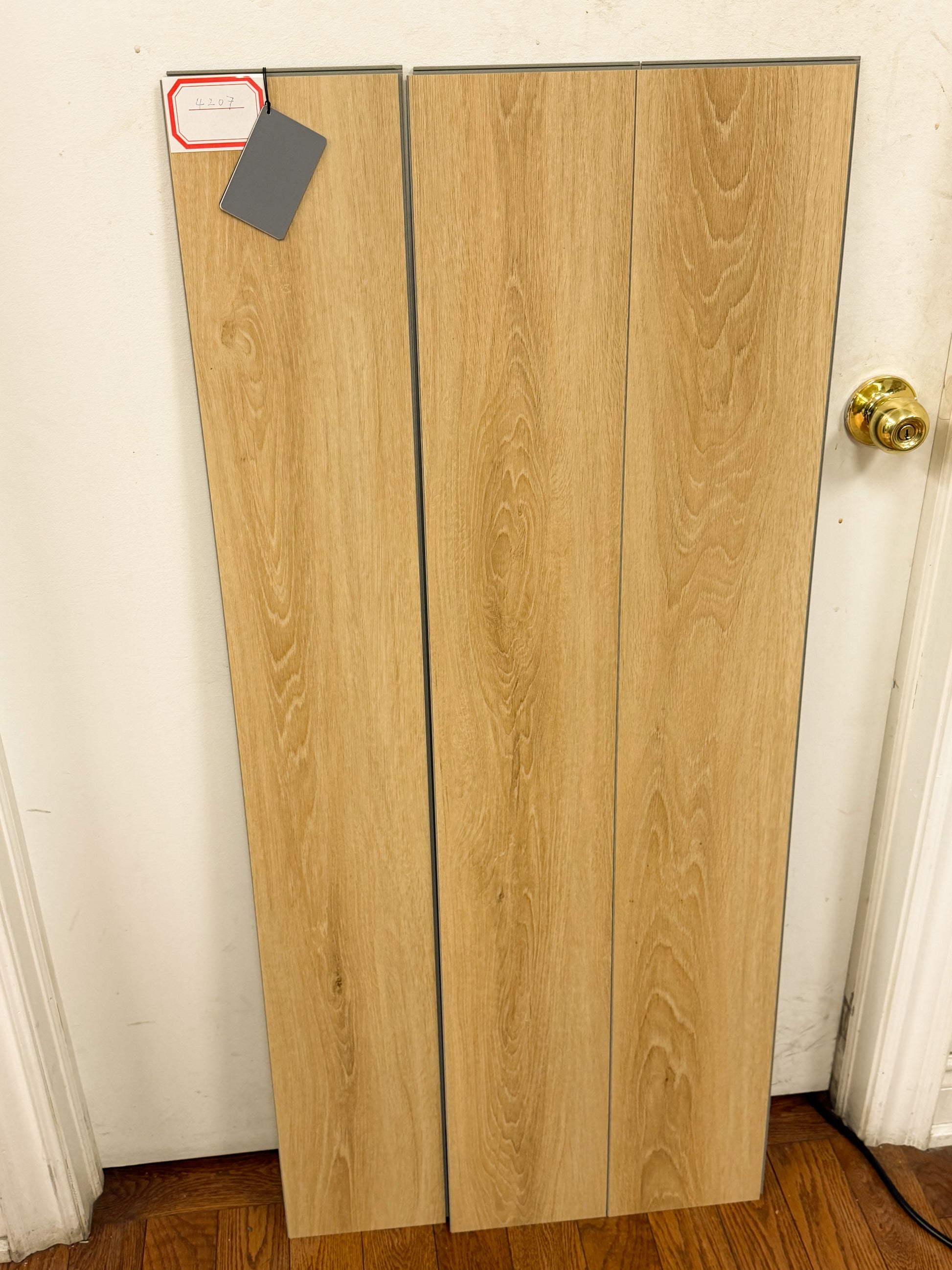 Riche Natural Birch SPC LVP Vinyl Plank Flooring | 6mm Waterproof with IXPE Pad | 7.09" Wide – Side View