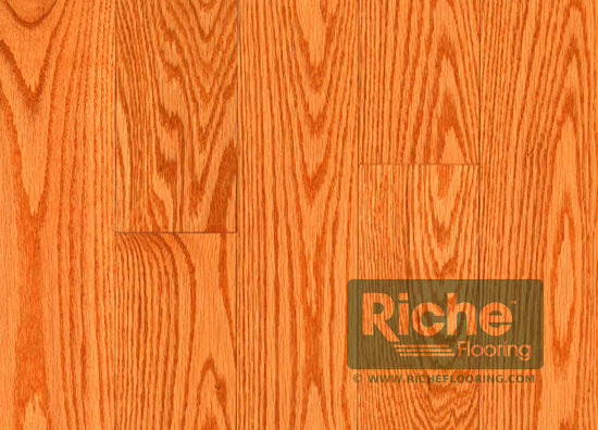 Riche Red Oak Golden Solid Hardwood Flooring