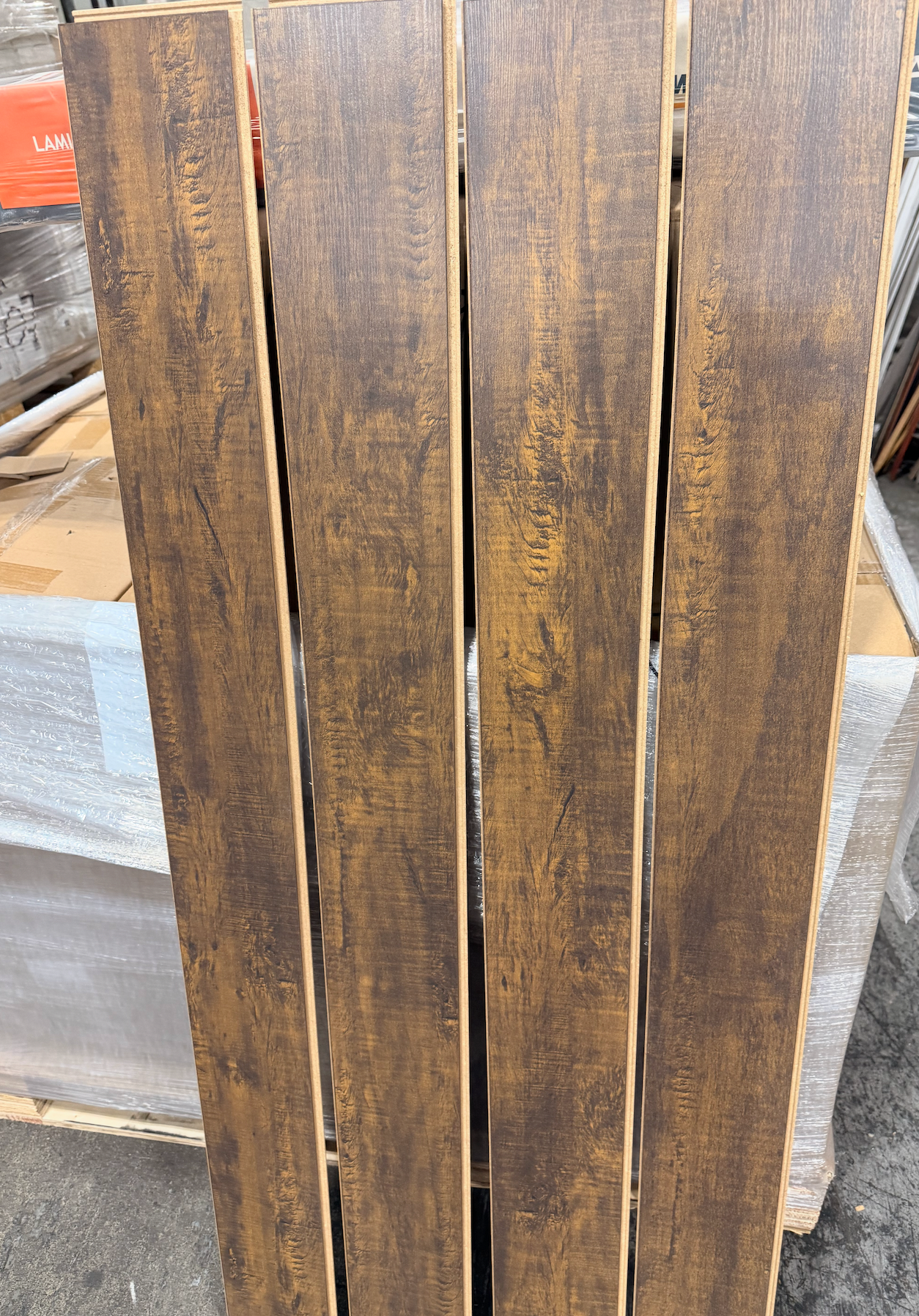Krono Original 12mm Brook Walnut Laminate Flooring - AC3 Residential Grade - Made in Germany (K8217) – View 7