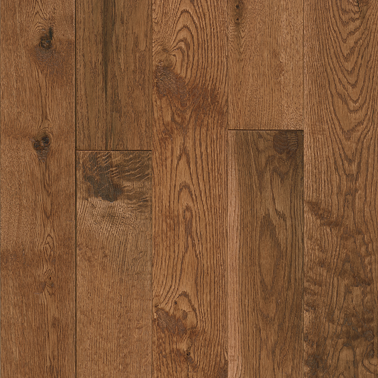 Armstrong American Scrape Oak Gunstock Solid Hardwood Flooring | 3¼″ x ¾″ | Made in USA