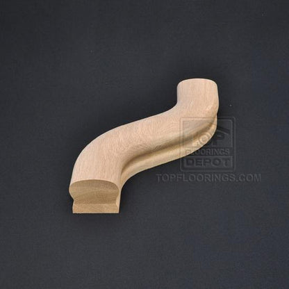 Top Floorings Handrail Fitting FD-22-6L - 6" Offset, Left
