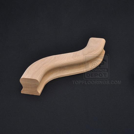 Top Floorings Handrail Fitting FC-22-6L - 6" Offset, Left