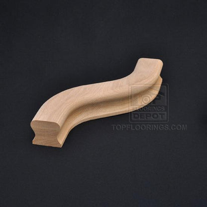 Top Floorings Handrail Fitting FC-22-6L - 6" Offset, Left