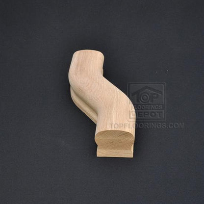 Top Floorings Handrail Fitting FC-22-3R - 3" Offset, Right