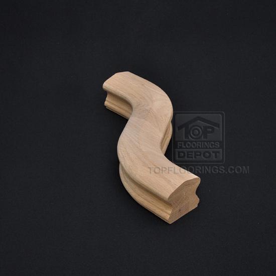 Top Floorings Handrail Fitting FB-22-6R - 6" Offset, Right