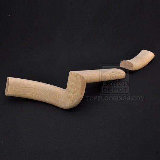 Top Floorings Handrail Fitting FF-50-L - 2-Riser Quarter Turn, Left