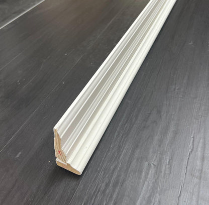Top Floorings Primed Pine Backband Moulding – 1 9/16" x 13/16" x 10'