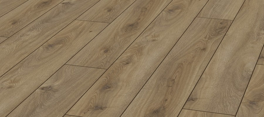 Kronotex 4166 Prestige Oak Nature Laminate Flooring | AC5 | 10mm x 6.18" | Germany