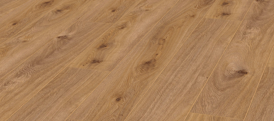 Kronotex 4169 Prestige Oak Light Laminate Flooring | AC5 | 10mm x 6.18" | Germany