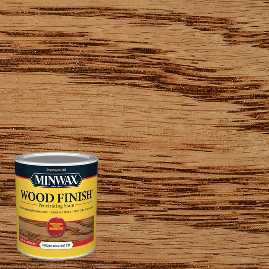 Minwax Wood Finish Stain - English Chestnut 233 - 236 mL