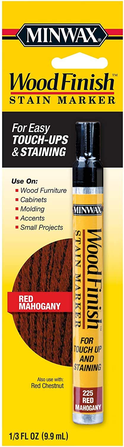 Minwax Wood Finish Stain Marker 225 – Red Mahogany (9.9 mL)