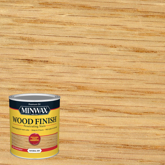 Minwax Wood Finish Stain - Natural 209 - 946 mL