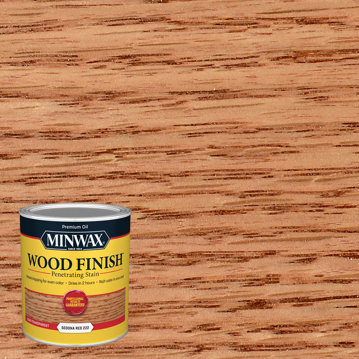Minwax Wood Finish Stain - Sedona Red 222 - 236 mL