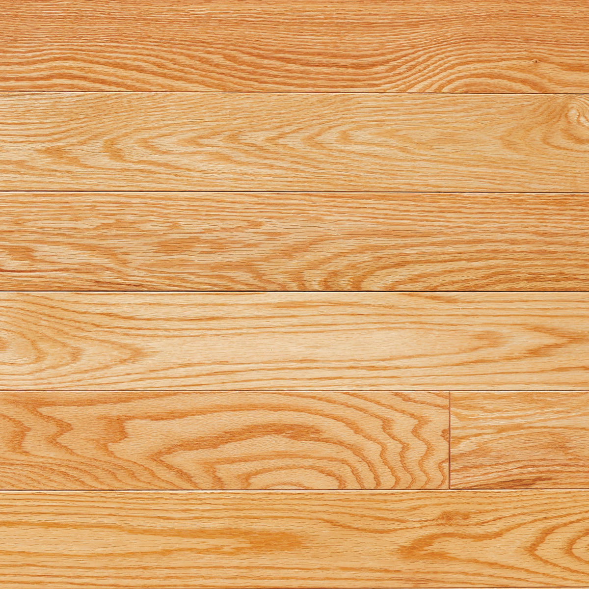 North Plank Select Red Oak Natural Solid Hardwood Flooring | 3¼″ x ¾″