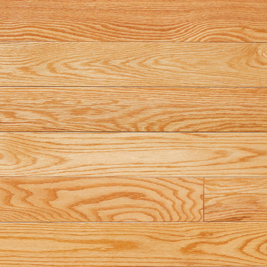 North Plank Select Red Oak Natural Solid Hardwood Flooring | 3¼″ x ¾″