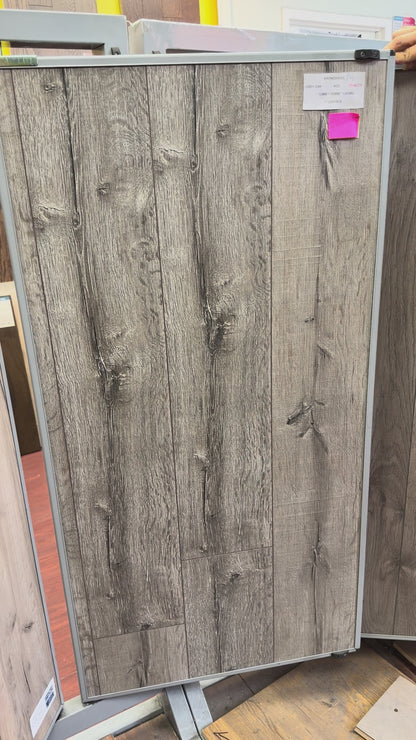 Swiss Krono 10mm Grey Oak Laminate Flooring - AC5 Commercial Grade - Made in Germany (MV 803)