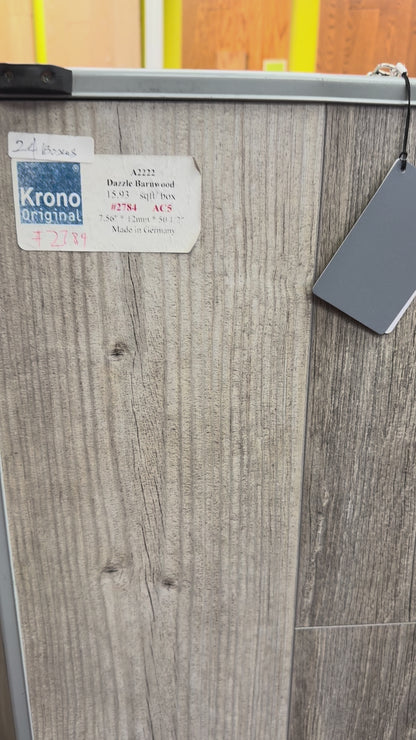 Krono A2222 强化复合地板 | AC5 | 12毫米 x 7.56英寸 | 德国