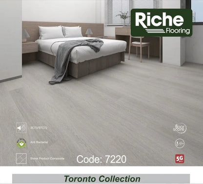 Riche Flooring Reducer 7220 – Cloud White Oak – 2400 x 45 x 7 mm