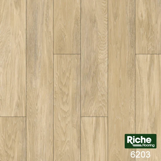 Riche Natural Sandy Oak T-Moulding 6203 – PVC, 2400 x 45 x 10 mm