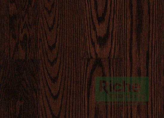 Riche Select & Better Red Oak Dark Mocha Solid Hardwood Flooring | 4¼" x ¾"