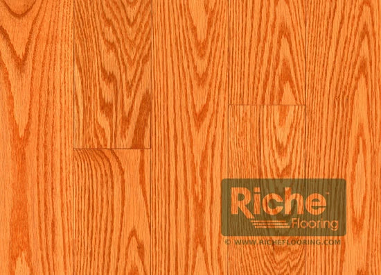 Riche Select & Better Red Oak Golden Solid Hardwood Flooring | 3¼″ x ¾″ | Made in Canada