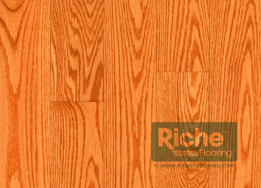Riche Select & Better Red Oak Golden Solid Hardwood Flooring | 3¼″ x ¾″ | Made in Canada