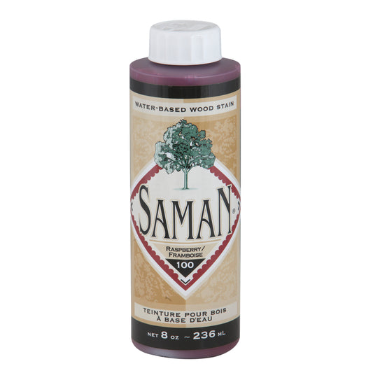 Saman Stain 100 Raspberry – 236 mL (8 oz)