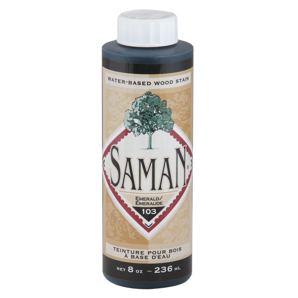 Saman Stain 103 Emerald – 236 mL (8 oz)