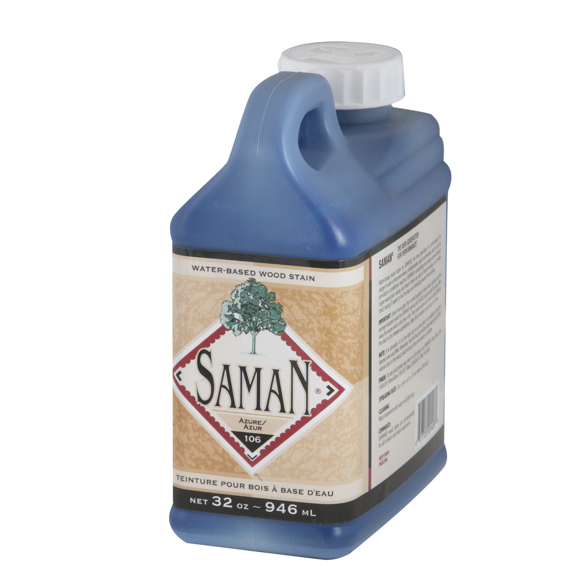 Saman Stain 106 Azure – 946 mL (32 oz)