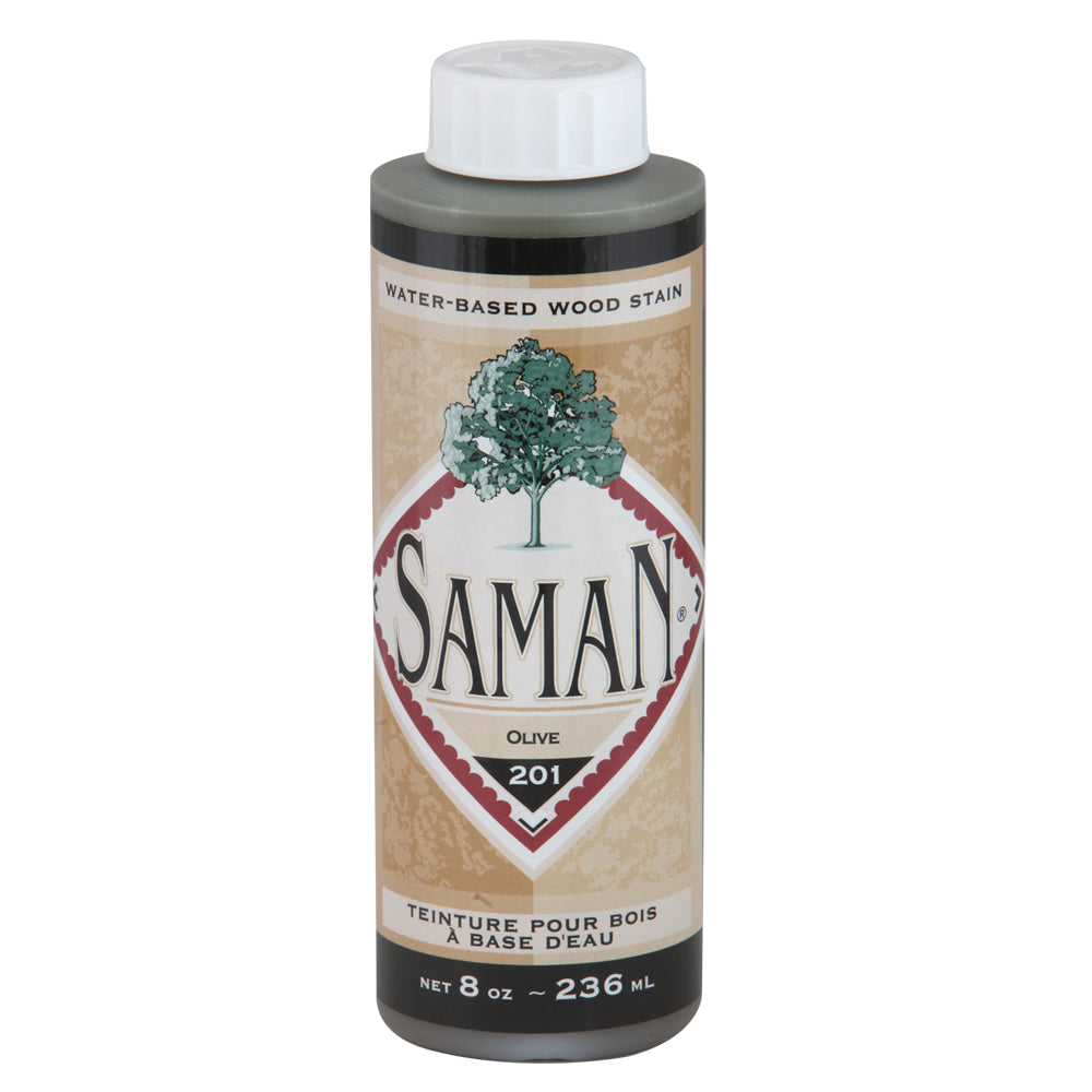 Saman Stain 201 Olive – 236 mL (8 oz)