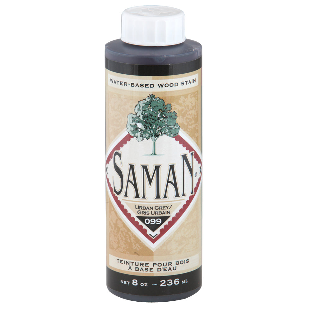 Saman Wood Stain 099 – Urban Grey, 236 mL (8 oz)