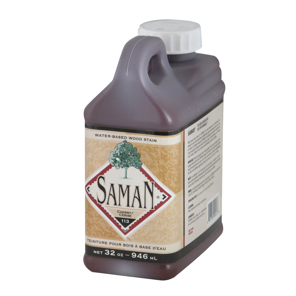 Saman Wood Stain 113 – Cherry, 946 mL (32 oz)