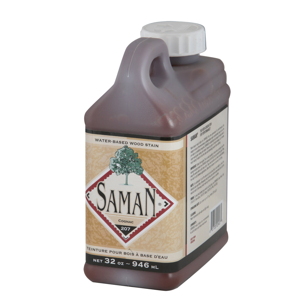 Saman Wood Stain No. 207 Cognac – 3.78 L (1 gal)