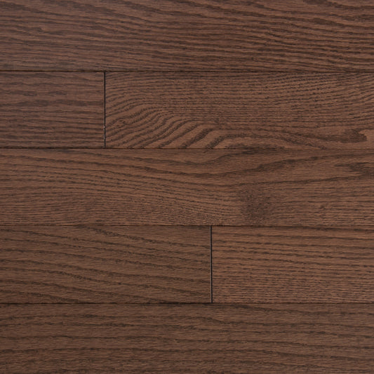 Seasons Black Pepper Red Oak Hardwood Flooring | 3¼" Prestige Grade | Solid Wood