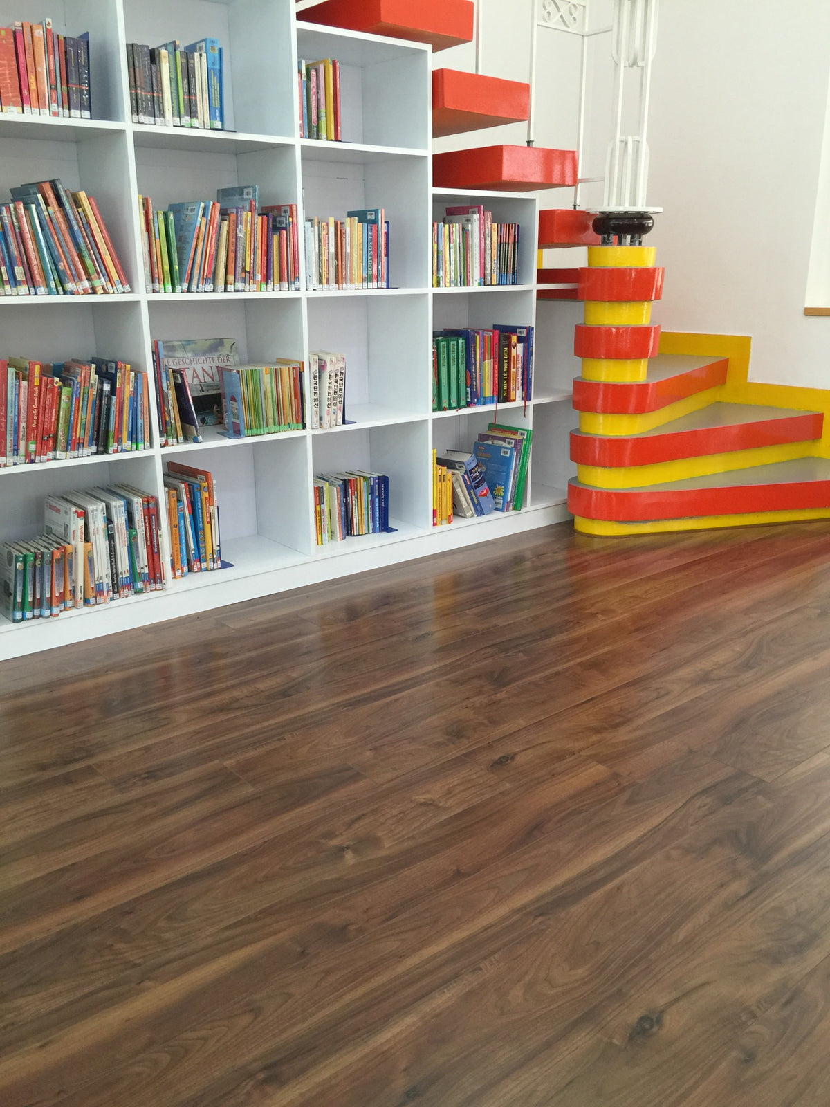 Swiss Krono D2300 American Walnut Laminate Flooring | 10mm x 6.26"