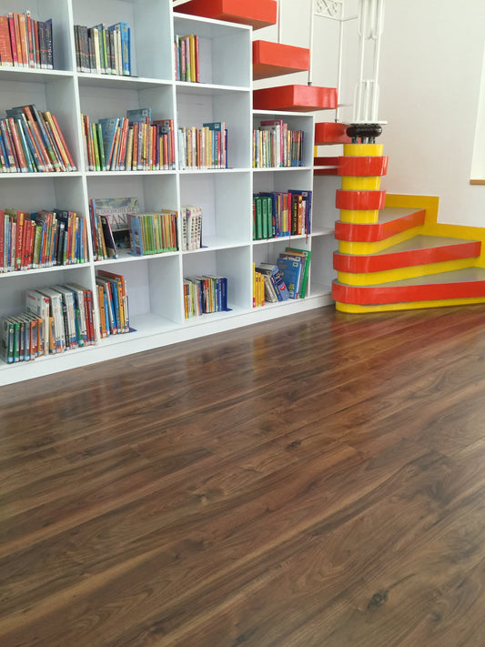 Swiss Krono D2300 American Walnut Laminate Flooring | 10mm x 6.26"