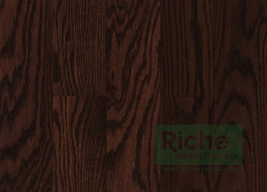 Top Floorings Cappuccino Red Oak Solid Hardwood Flooring | 3¼" x ¾" | Select & Better Grade