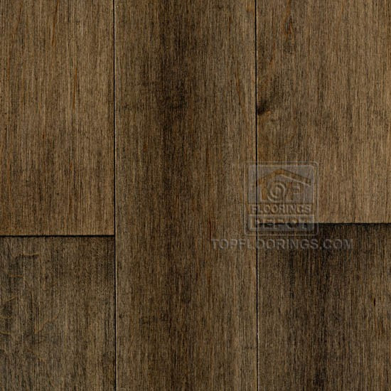 Top Floorings Charcoal Hard Maple Solid Hardwood Flooring | 4" x ¾"