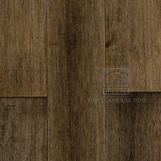 Top Floorings Charcoal Hard Maple Solid Hardwood Flooring | 4" x ¾"
