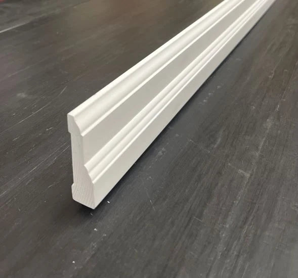 Top Floorings Primed Pine Casing – 2 3/4" x 3/4" x 8'